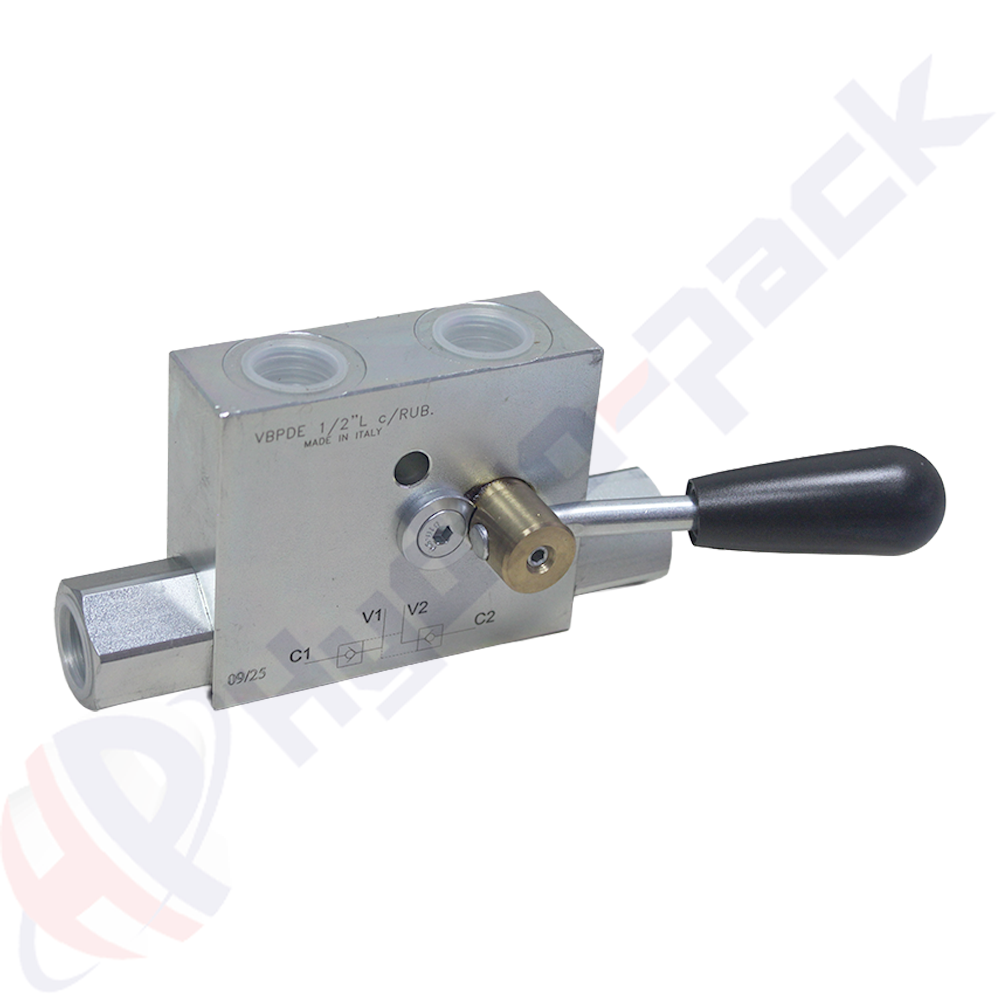 V0076/DX VBPDE-1/2-L.C/RUB.DX Pilot Operated Check Valve