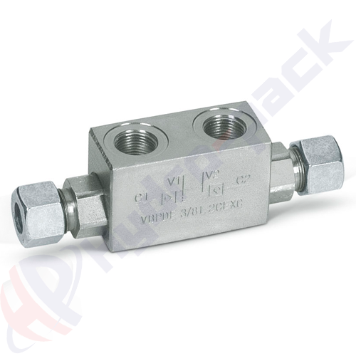 V0091 VBPDE-1/4-L-2CEXC-10L Pilot Operated Check Valve