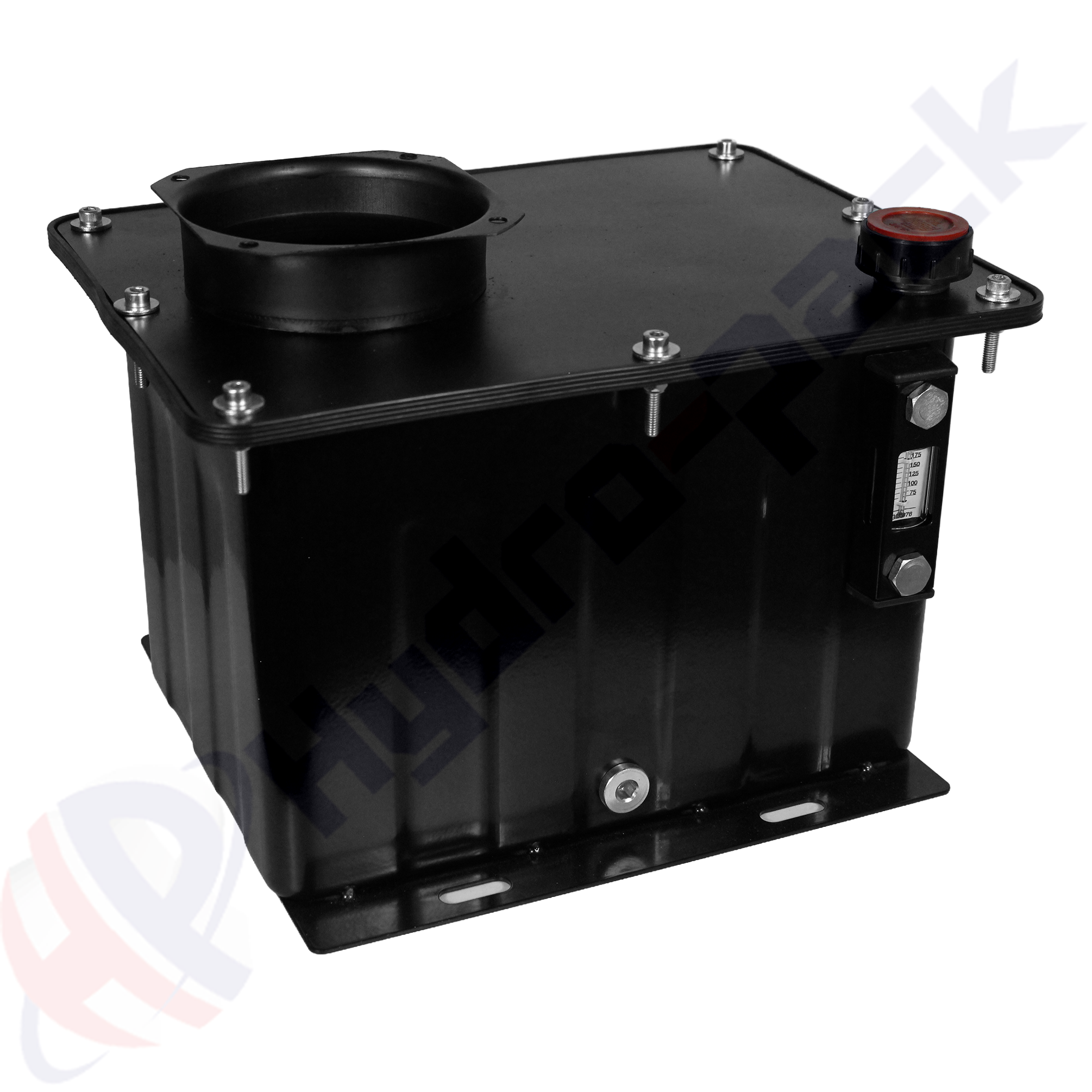 15 liter, square steel tank